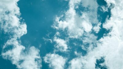 low angle photo of clouds and sky