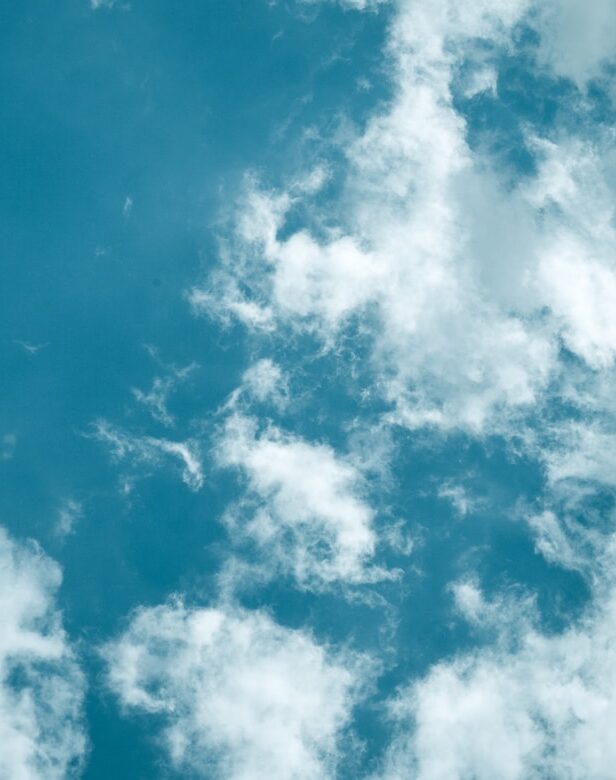 low angle photo of clouds and sky
