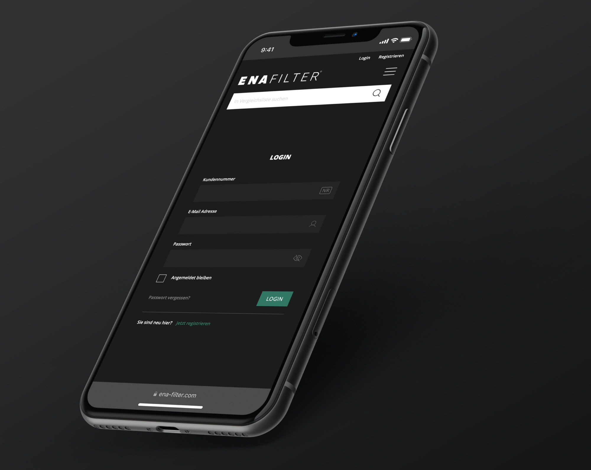 ENA Filter WooCommerce Webshop iPhone